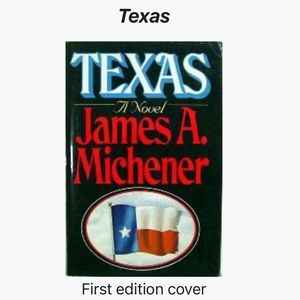 First Edition “Texas” hardcover book by James A. Michener